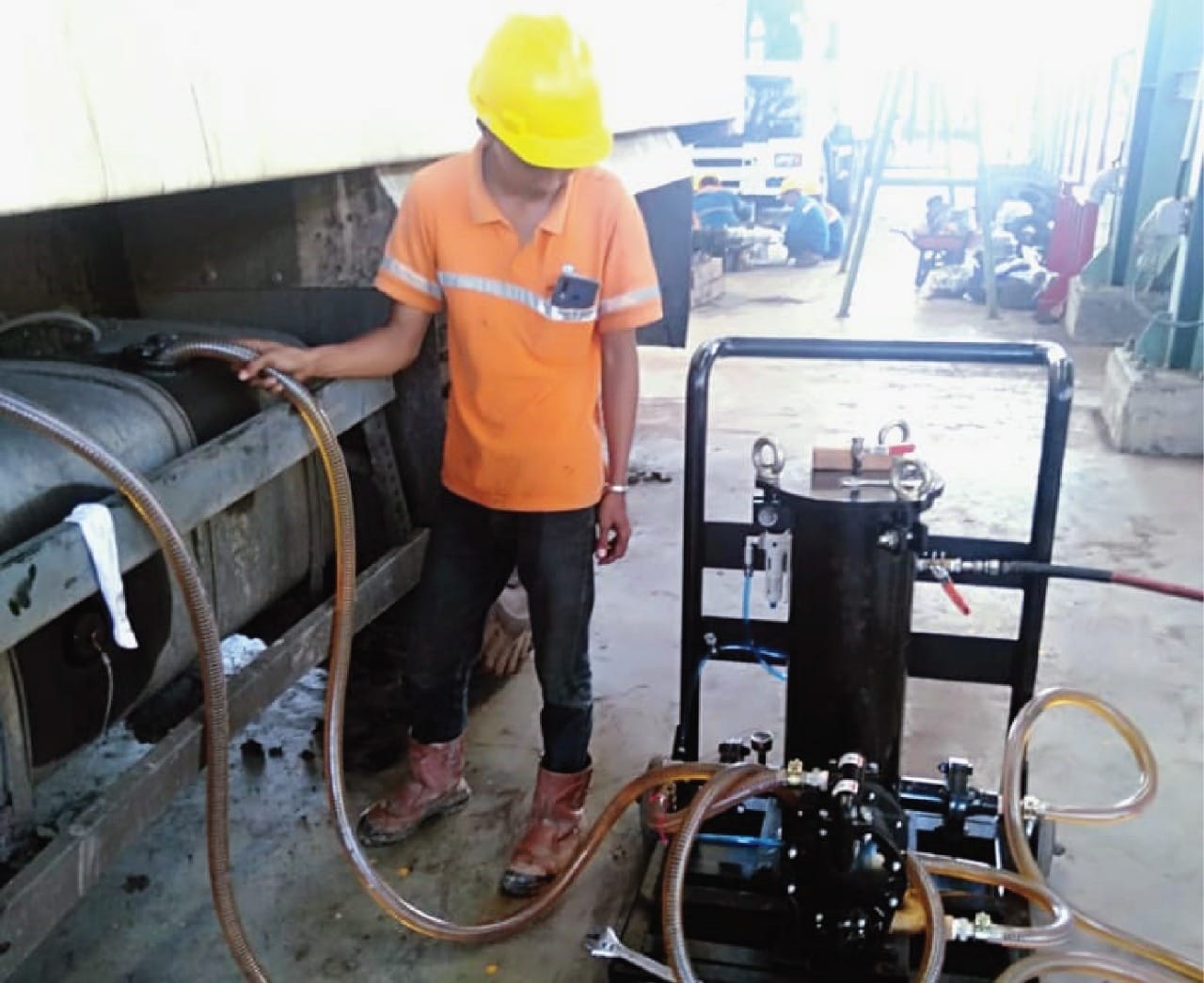 Commissioning Fuel Flushing Tools_PT. Bukit Asam Tanjung Enim