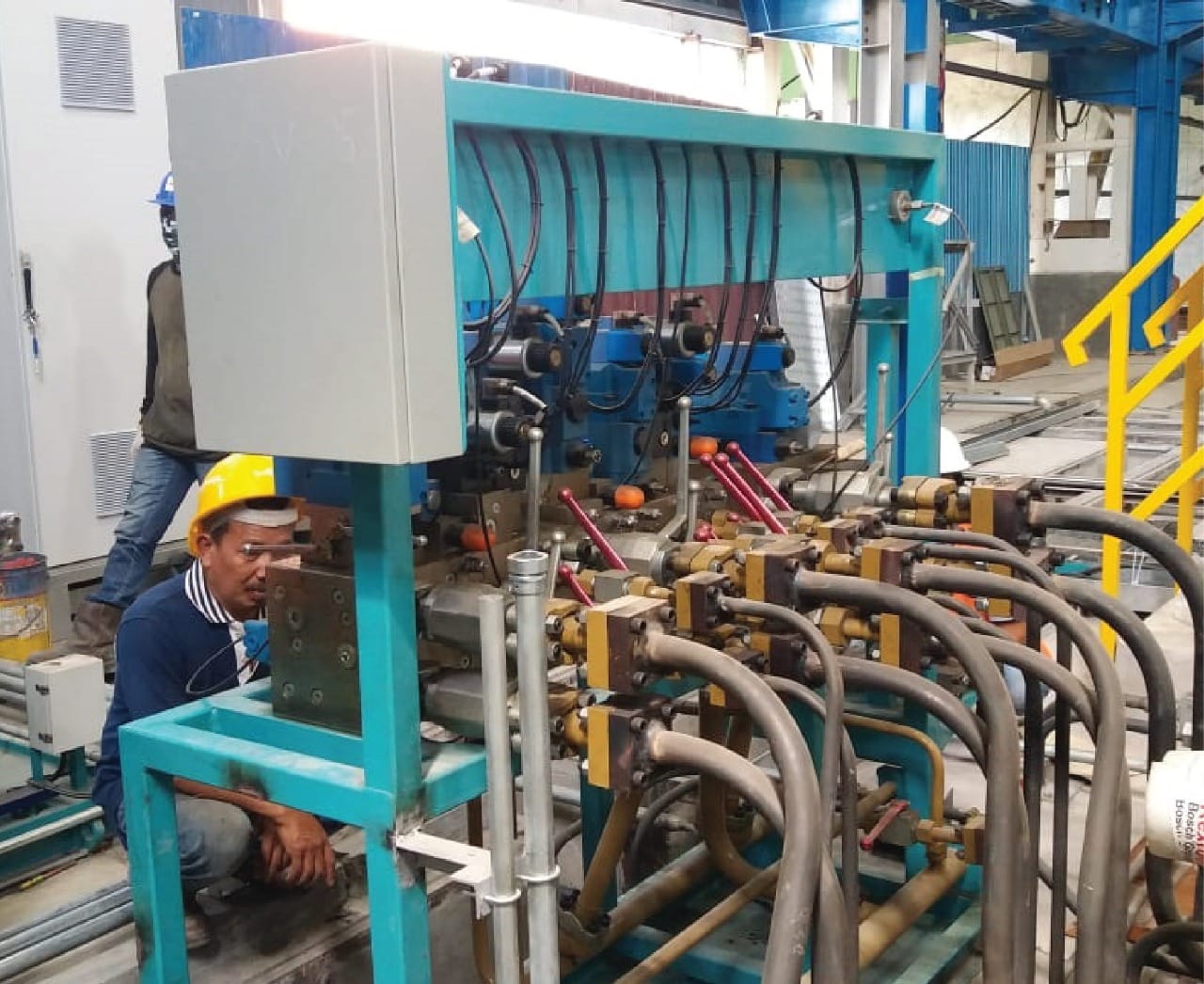 Instalasi Hydraulic Piping_PT. Tata Metal Lestari